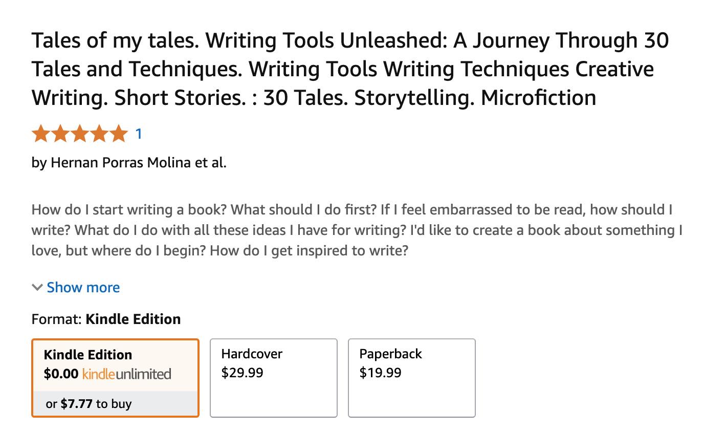 Coleccion de cuentos ahora en librerias de Oceania