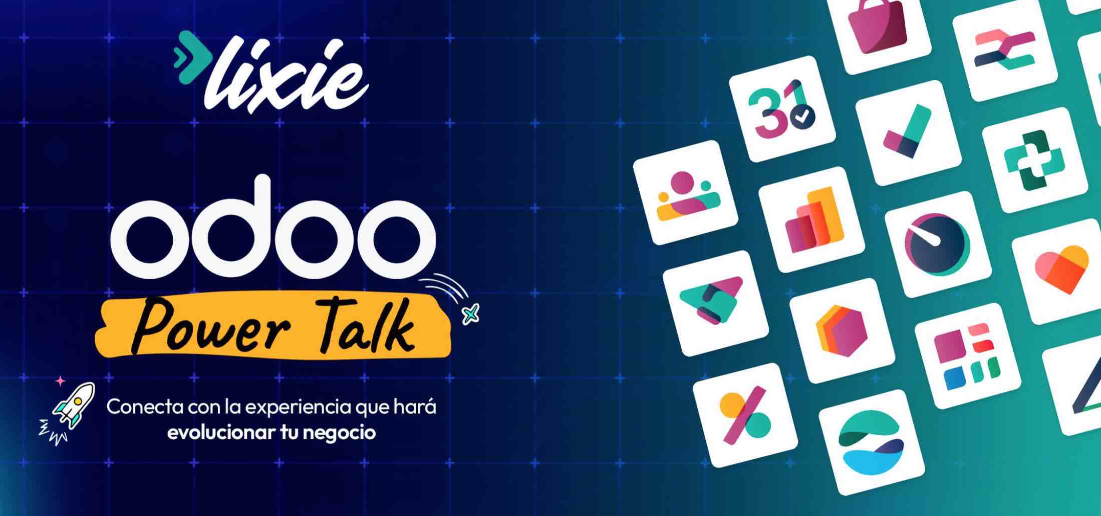 Odoo Power Talk liderado por Lixie Studio en Caracas