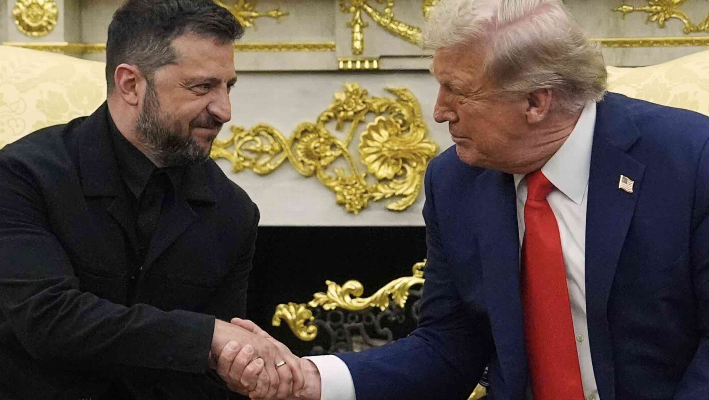 Zelensky ve la reunion con Trump como constructiva