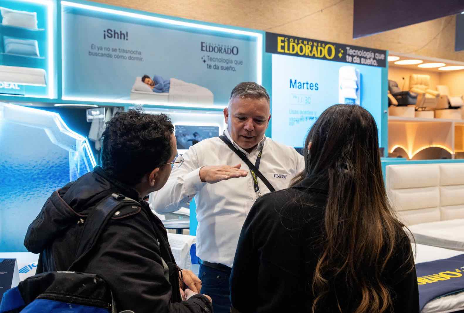 Colchones El Dorado participa en Corferias con innovaciones