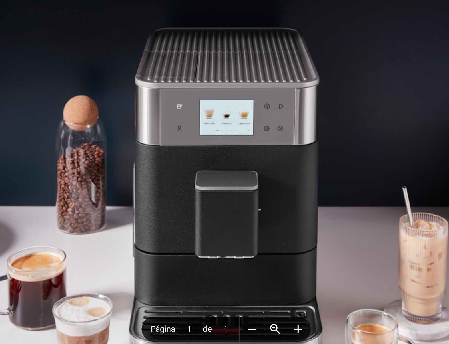 Cafetera espresso KitchenAid KF7 ofrece personalizacion total