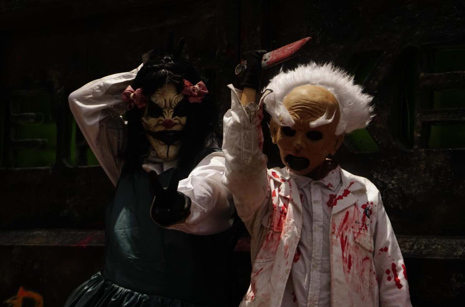 Experiencias itinerantes con zombies y payasos en Bogota