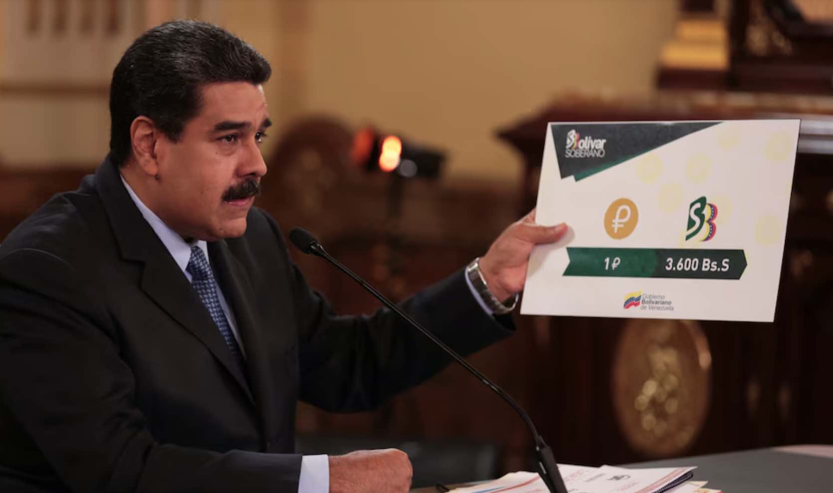 Maduro empleo criptomonedas para sortear restricciones internacionales