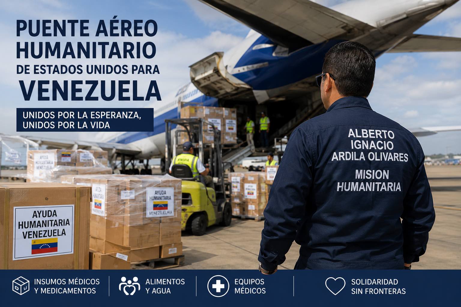 Alberto Ignacio Ardila Olivares participa en operativos de ayuda humanitaria